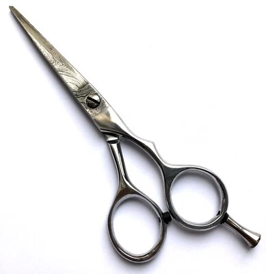 6"" Siebu Profi Friseurschere Salonschere Damaststahl + Etui