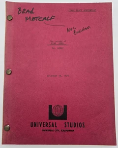 THE LEGEND OF KING KONG / Bo Goldman 1975 Unproduced Screenplay Movie Script - Picture 1 of 14