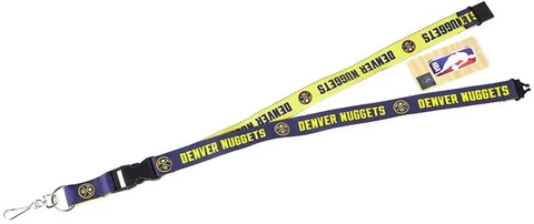 Denver Nuggets Two Tone Lanyard Keychains Cover