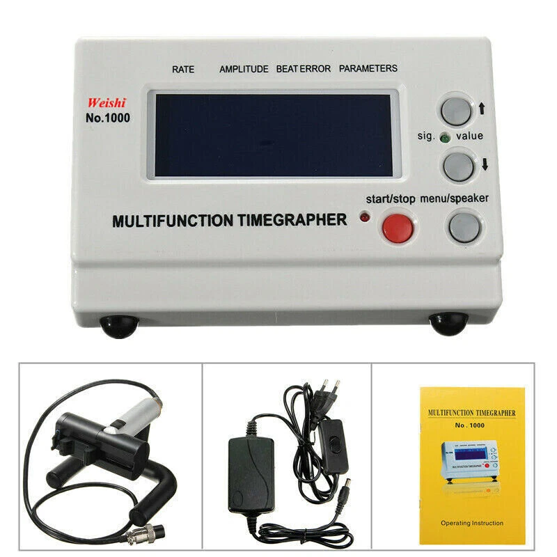 Watch Timing Machine Tester Multifunction Timegrapher NO.1000 Calibration Tools - Image 1 of 4