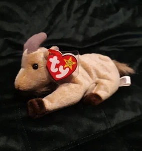 Ty Beanie Babies Goatee The Goat 1998 Discrepancias de error de etiqueta múltiple RARO - Imagen 1 de 6