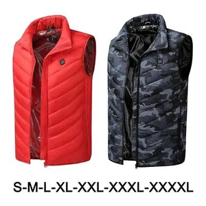 Heated Vest Mens Adjustable Washable Heated Vest USB Charging Heated Jacket - Picture 1 of 4