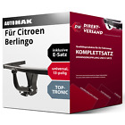 Produktbild - Für Berlingo MF (Auto Hak) Anhängerkupplung starr + E-Satz 13pol universell top
