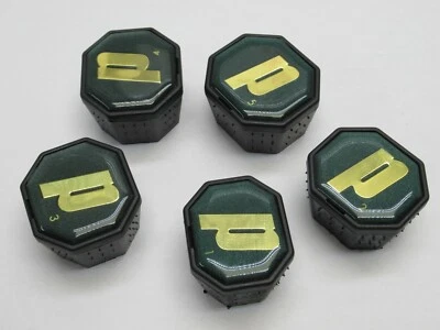 *NOS* PRINCE GREEN/GOLD STYLE TENNIS RACQUET BUTTCAP (CHOOSE SIZE) + STAPLES