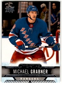 2017-18 Upper Deck Overtime Michael Grabner #149 New York Rangers