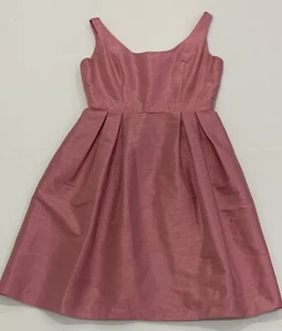 Ladies Size 10 ALFRED SUNG Vintage inspired 60's Style Pink Cocktail Dress - VGc - Picture 1 of 6