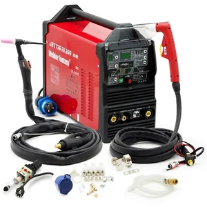 JET TIG™ Schweißgerät TIG WIG AC/DC PULS 200A + PLASMA Inverter PARKER IGBT PFC - Bild 1 von 12