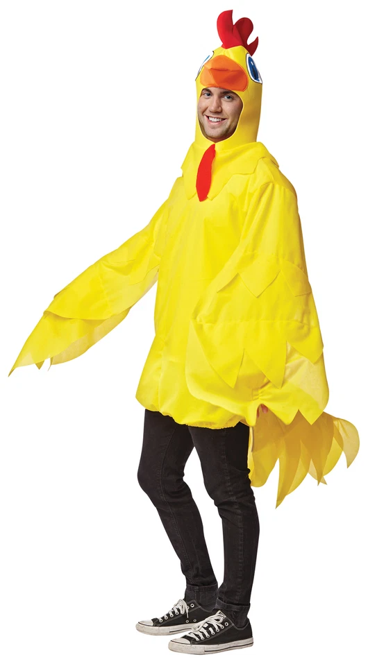 Adult Cheap Chicken Bird Funny Farm Halloween Costume Dress GC6711