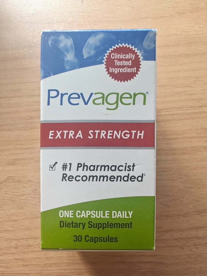2 botellas de comprimidos Prevagen Extra Strength (60 en total) Foto 1 de 1