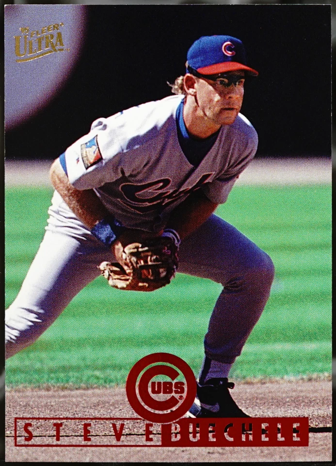 1995 Ultra Baseball Steve Buechele #135 NM - Image 1 of 1