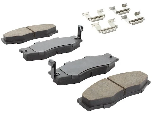 Juego de pastillas de freno delanteras para Nissan D21 1986-1994 2,4 L 4 cil 1987 1988 1989 TH571SN Foto 1 de 1