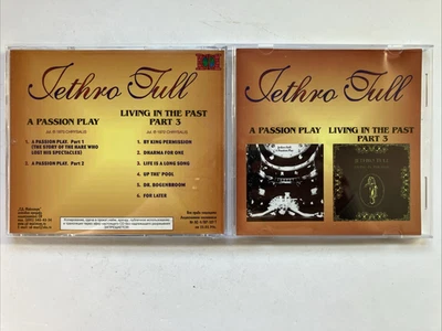 Jethro Tull 2 On 1 CD - A Passion Play - Living In The Past Part 3 - Great Cond. - Image 1 of 2