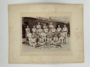 York & Lancaster Regiment Military Gymnastics Team Rifles c1890 VTG Photo - Picture 1 of 2