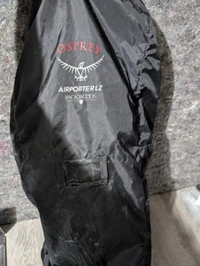 Osprey Airporter LZ Reisetasche für Backpacking Rucksack schwarz schneller kostenloser Versand - Bild 1 von 4