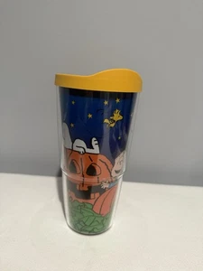 Tervis Tumbler 24 Ounces With Lid Great Pumpkin Peanuts - Picture 1 of 1