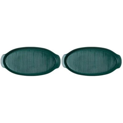 2 stücke oval keramik backtray home backschale backgore pfanne mit griffe - Bild 1 von 4