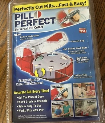NEW Pill Perfect Universal Pill Cutter As Seen On TV  - Image 1 of 2