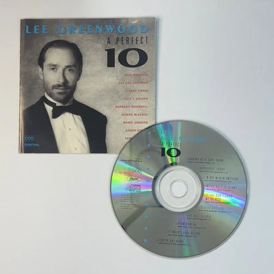 Lee Greenwood - A Perfect 10 CD 1991 Duets Country Capitol Nashville Foto 1 de 2