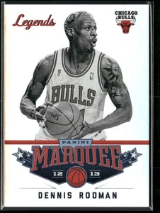 Dennis Rodman 2012-13 Marquee Legends #139 Chicago Bulls - Picture 1 of 2