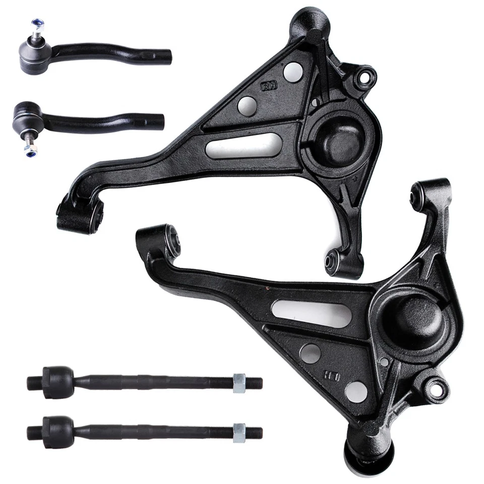 6Pcs For 1999-2004 05 Suzuki Grand Vitara XL-7 Front Lower Tie Rods Control Arms - Image 1 of 1