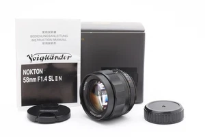 [Top MINT] Voigtlander Nokton 58mm F/1.4 SL II N Ai-s MF Lens From JAPAN - Picture 1 of 12
