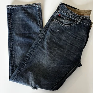 Banana Republic dunkelblau gerade Herrenjeans Größe 33 x 30 - Bild 1 von 9