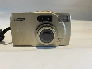Samsung Fino 60S 35mm Film Point And Shoot Camera Silver Part Tested - Picture 1 of 7
