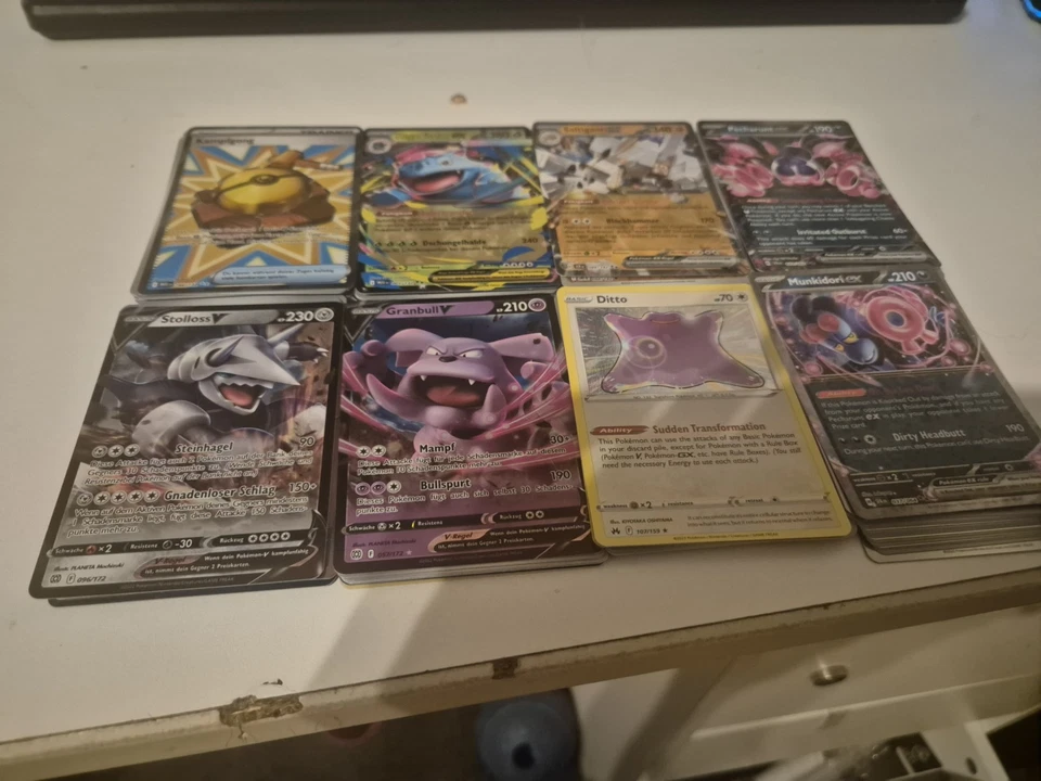 XXL 500 Glitzernde Pokemon Karten Sammlung - Bild 1 von 1
