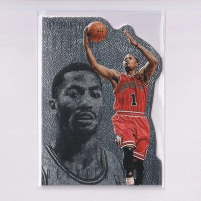2013-14 Panini Intrigue Intriguing Players Die Cut #90 Derrick Rose - Image 1 of 2