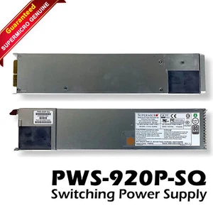 SuperMicro PWS-920P-SQ 920W Redundant 1U 80+ Platinum Switching Power Supply - Picture 1 of 8