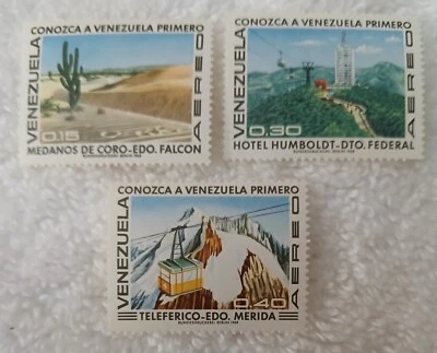 VENEZUELA  - SCOTT #1006 - 1008 - MNH - Image 1 of 2