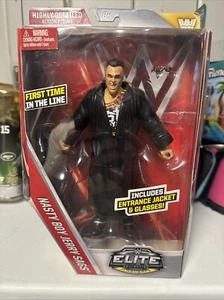 WWE Elite Series 42 Nasty Boy Jerry Sags Action Figure Entrance wear dented card - Picture 1 of 4
