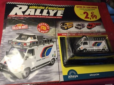 Vehículos de Asistencia 1/43 Citroën C35 - Team Peugeot Talbot Sport Precintado Foto 1 de 2