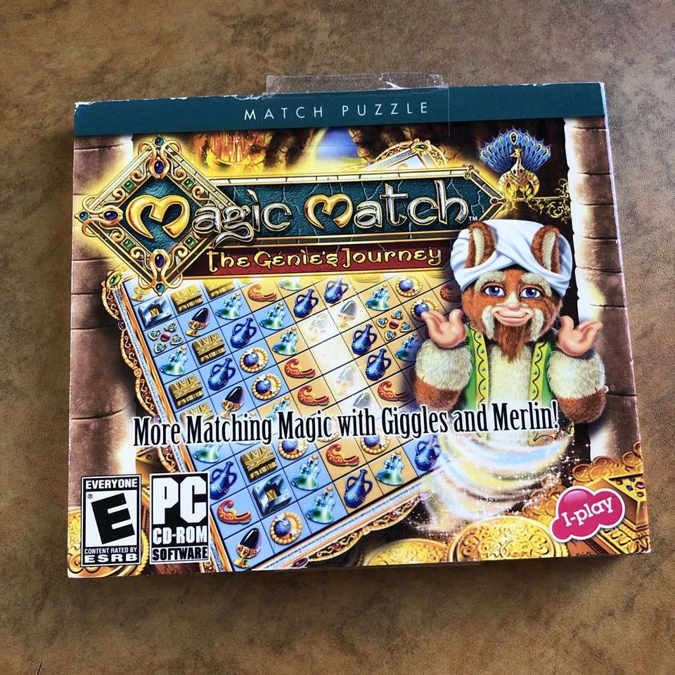 Magic Match: The Genie's Journey [Jewel Case]~Windows PC Game CD-ROM - Image 1 of 1