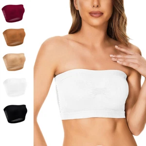 Sissy Crossdresser Bra Men Bras Strapless Bralette Sexy Lingerie Male Brassiere - Picture 1 of 15