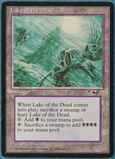 Lake of the Dead Alliances HEAVILY PLD Land Rare MTG CARD (ID# 245901) ABUGames