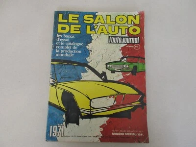L'auto-journal auto journal Le salon de l'auto 1971 état BE/TBE - Photo 1/4