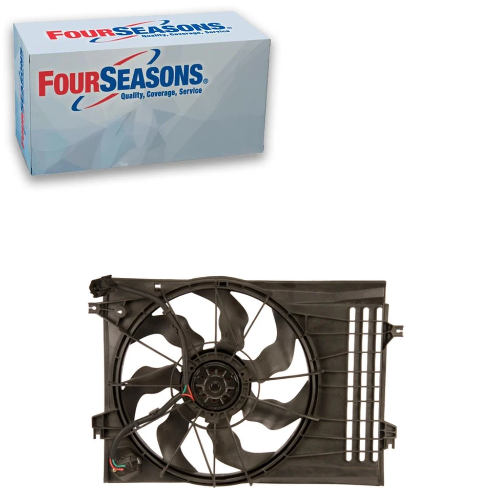 Conjunto de ventilador de refrigeración del motor 4 estaciones para Kia Sportage 2007-2009 2,7 L V6 Foto 1 de 4