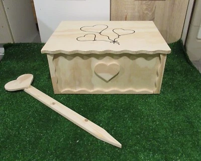 FATTO A MANO BARA IN LEGNO PER CANE DI PICCOLA TAGLIA GATTO CONIGLIO CM 45 X 35 X 19 H