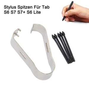 5 Piece Stylus Tips For Tab S6/S7/S7+ S6 lite with Clamp P5S6 - Photo 1/12