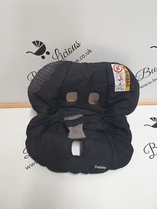 Genuine MAXI COSI Pebble Replacement COVER Fabric Car Seat Black - Picture 1 of 5