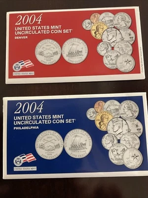2004 Uncirculated Coin Set U.S Mint - Image 1 of 4
