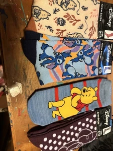 Unisex Character Socks (Pixar, Disney, Sesame Street Etc) 7 Pairs - Imagen 1 de 9