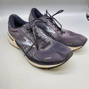 Brooks Adrenaline 21 Mens Running Shoes Size 12 Purple Gray Athletic Sneakers - Picture 1 of 8