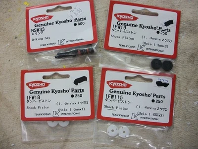 Kyosho Vintage Shock Parts for Inferno MP Buggies - 4 Pieces - Image 1 of 2