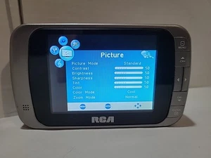 RCA-3.5"-MINI-PORTABLE-LED DIGITAL TV W/ANTENNA-TESTED-WORKING - Picture 1 of 20