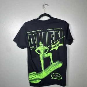 Beyoncé 2023 Renaissance World Tour Black T Shirt Alien Sexy Superstar Sz S NWOT - Picture 1 of 9