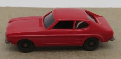 Micro WIKING Ho 1/87 Ford Capri I Rosso No. Box #202 - Immagine 1 di 4