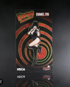 Elvira Enamal Pin - Full Body New Sealed NECA Stern Pinball House of Horrors - Picture 1 of 1