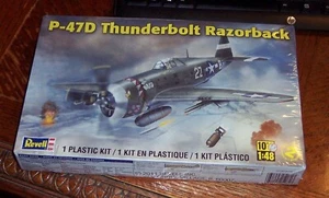 Kit Modelo Avión REVELL P-47D THUNDERBOLT RAZORBACK Escala 1:48 2011 - Imagen 1 de 3